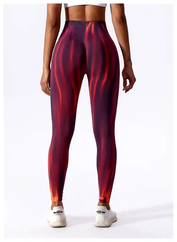 Leggings Sin Costuras Tie Dye