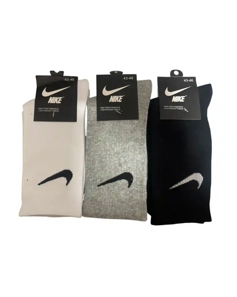 Medias Tipo Nike Colores Neutros