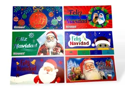 Tarjeta De Regalo Sobre De Lluvia Motivo Navidad Primavera