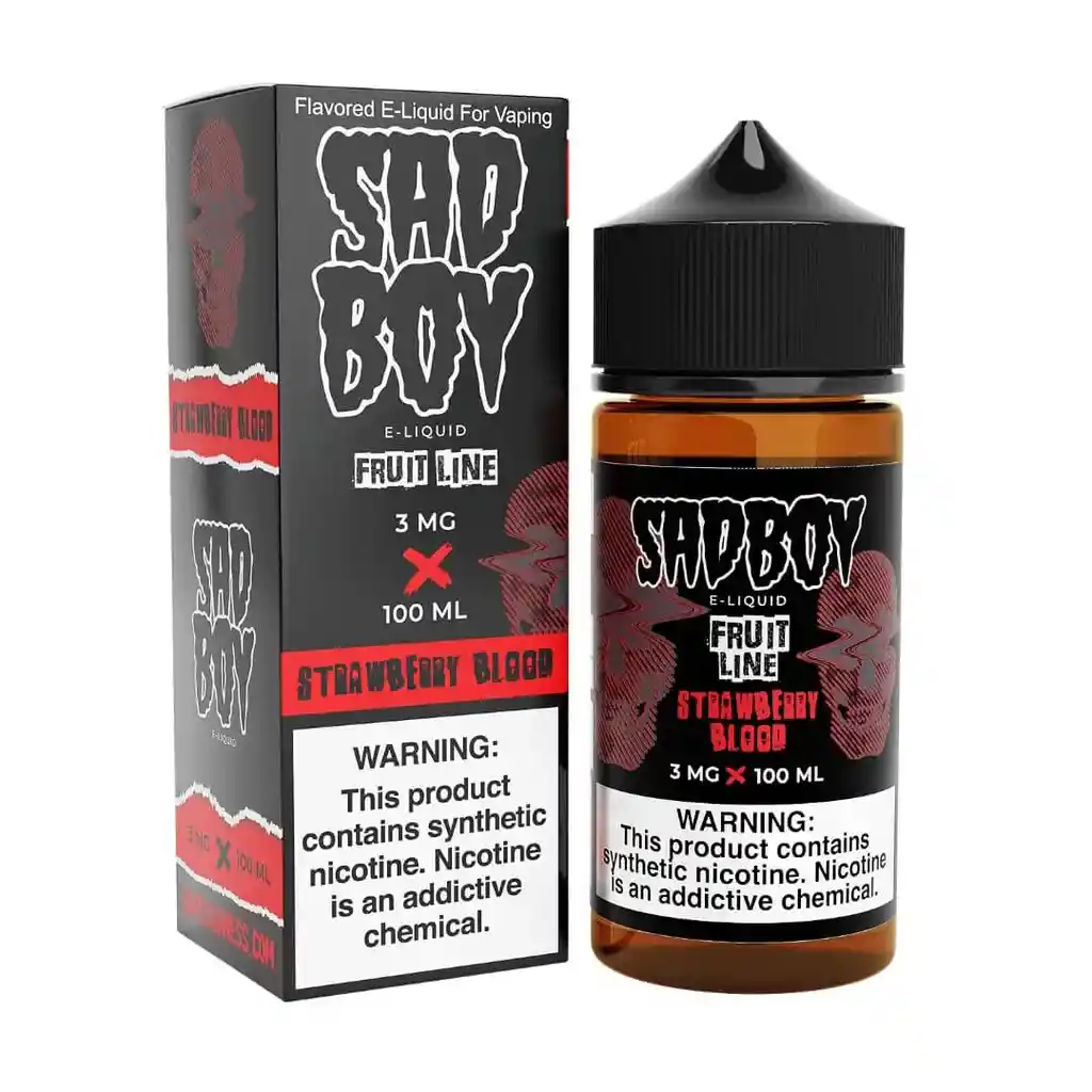 Sadboy Line Fruit Sub-ohm Strawberry Blood 6mg 100ml