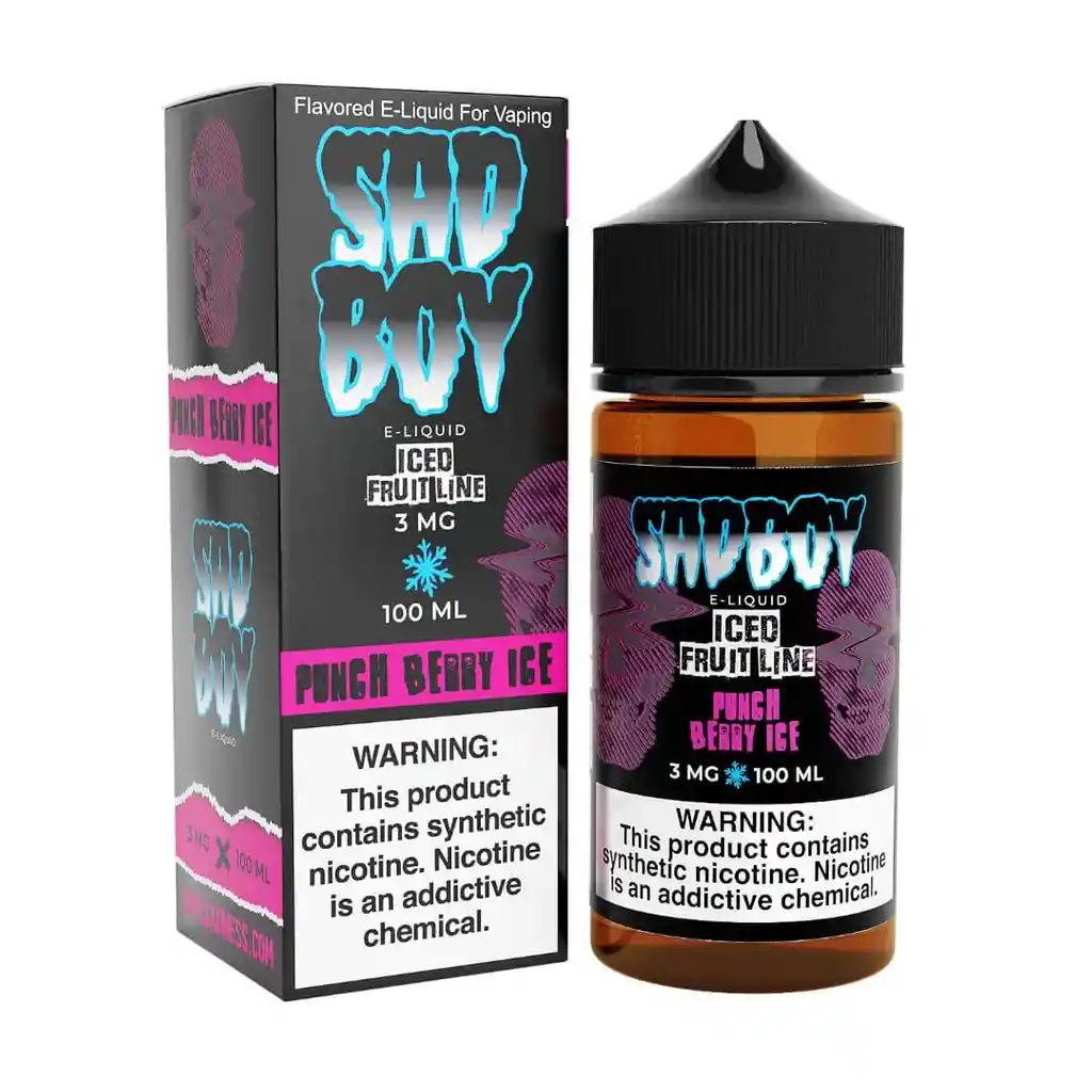 Sadboy Line Fruit Sub-ohm Punch Berry Ice 3mg 100ml