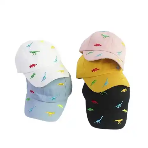 Gorra Sombrero De Sol Para Bebes Y Niños Dinosauriosol Playa Blanca