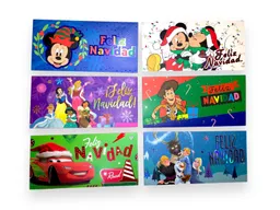 Tarjeta De Regalo Sobre De Lluvia Motivo Disney Niños Navidad Primavera