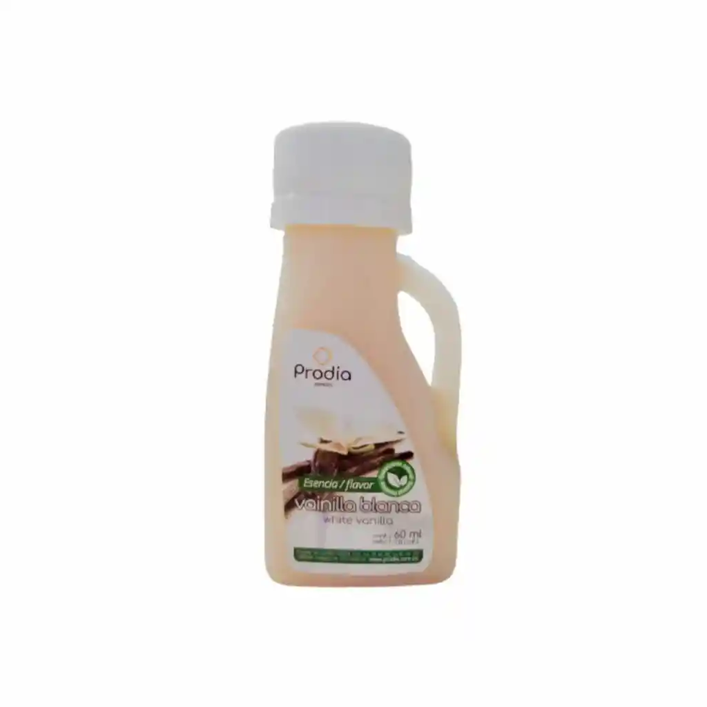 Esencia Saborizante Prodia Sabor Vainilla Blanca 60 Ml