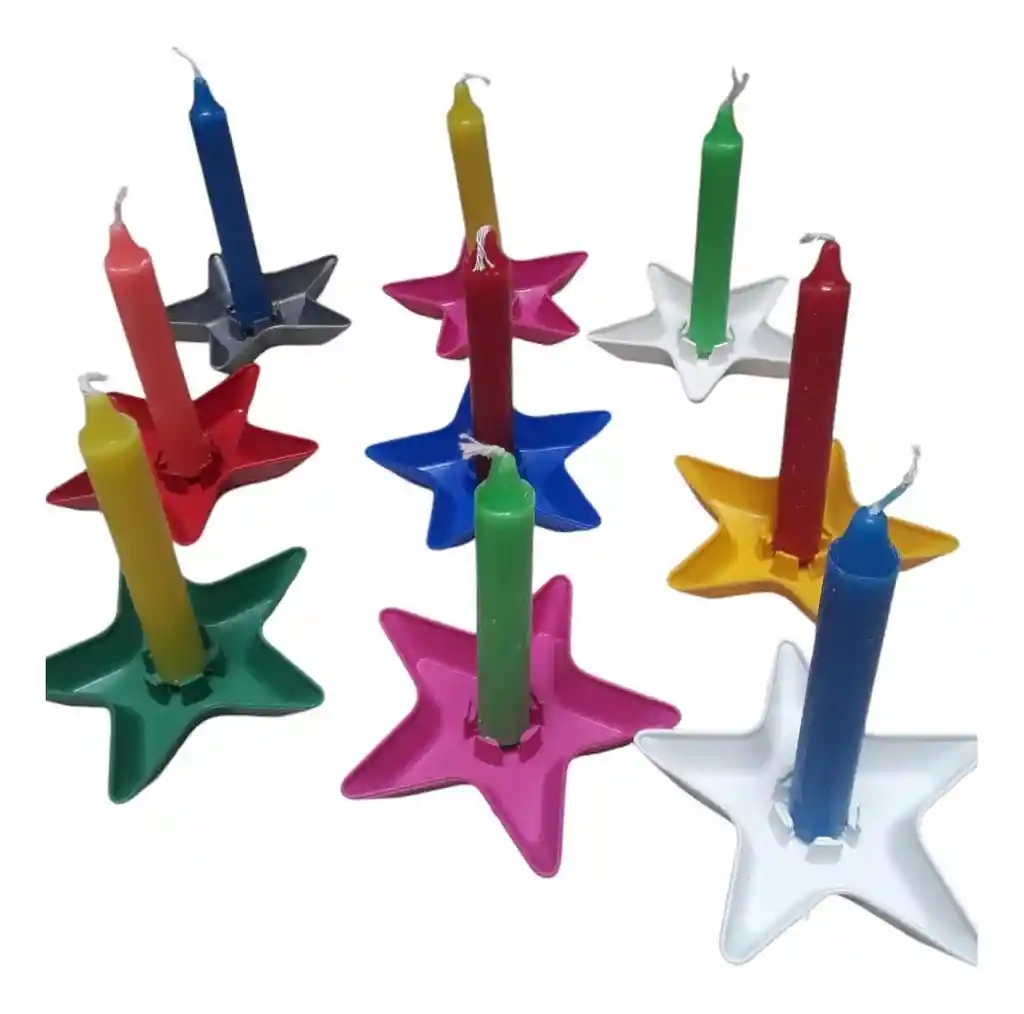 Porta Velas Navideños X 100 Unidades / Dia De Velitas