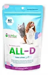 Suplemento All-d Para Perros Y Gatos X 60 Nuggets