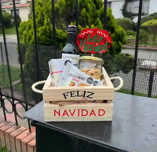 Regalo Ancheta Navidad + Vino