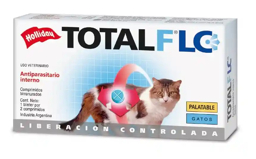 Total Flc Gatos Caja X 2 Tabletas