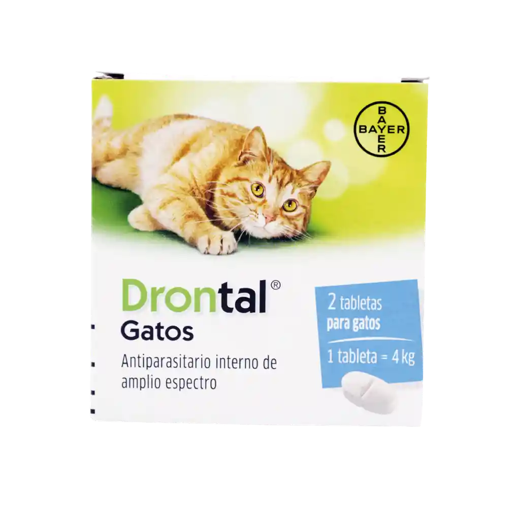 Drontal Gatos Caja X 2 Tabletas