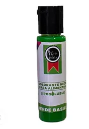 La Chocolatera Colorante Liposoluble Chocolate Verde Básico O Verde Navidad 70 Ml