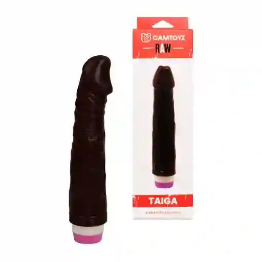 Vibrador Realista Taiga Café Camtoyz