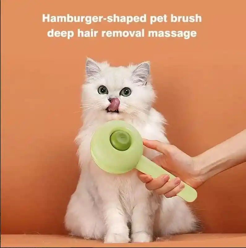 Cepillo Para Perros Y Gatos Aseo Auto Limpiantes Mascotas