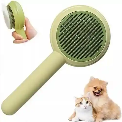 Cepillo Para Perros Y Gatos Aseo Auto Limpiantes Mascotas
