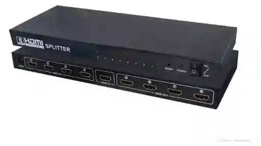 Splitter Hdmi 1x8 Salidas 1080p 2k4k Amplificador C/fuente