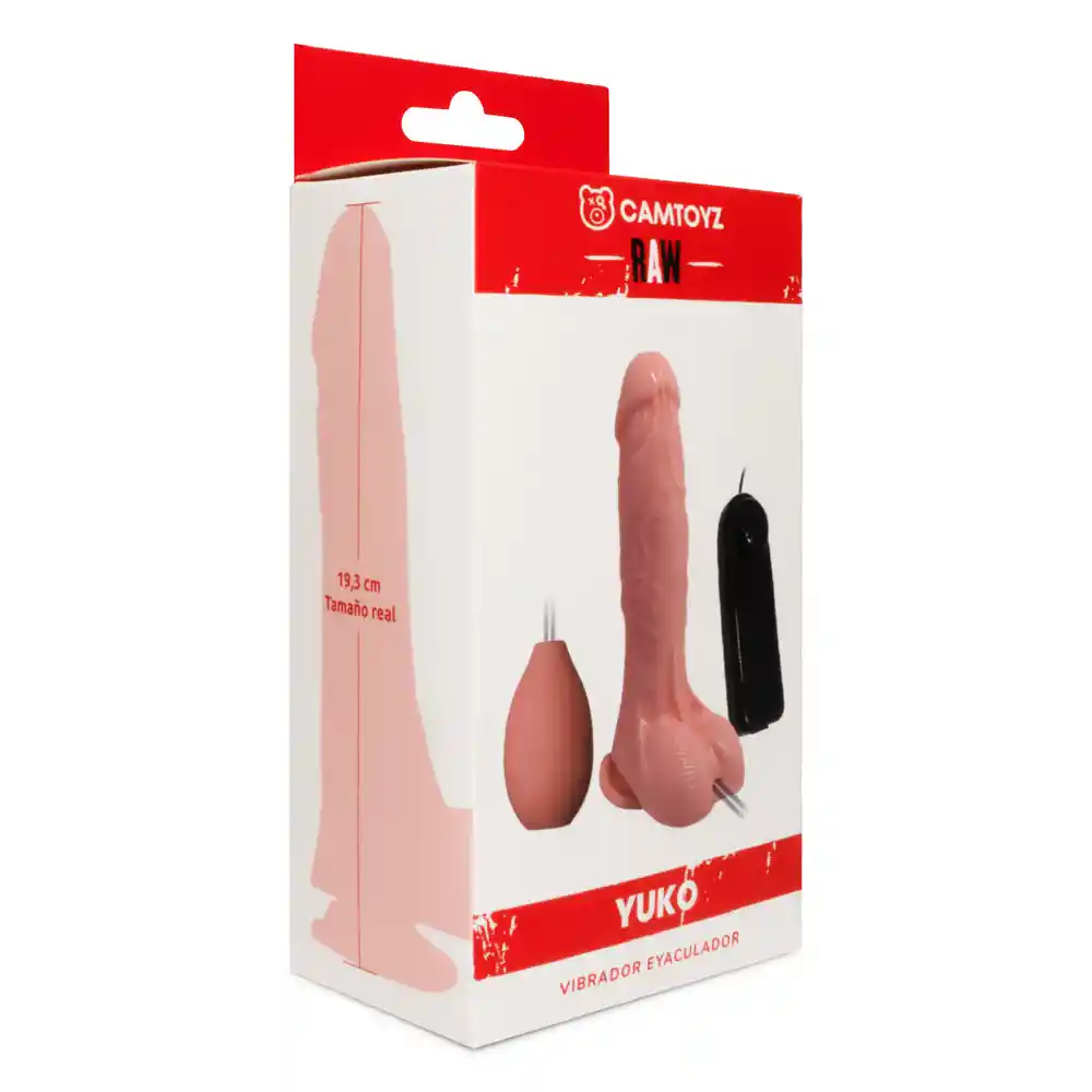 Vibrador Realista Eyaculador Yuko Camtoyz