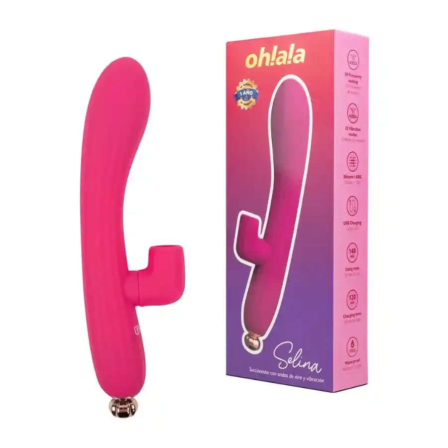 Vibrador Y Succionador Selina Camtoyz