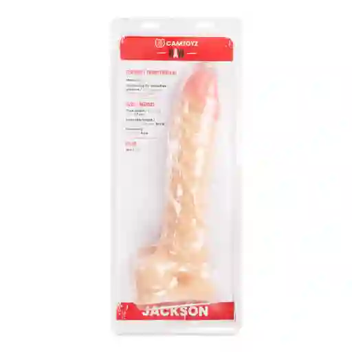 Dildo Realista Big Jackson 37 Cm Camtoyz