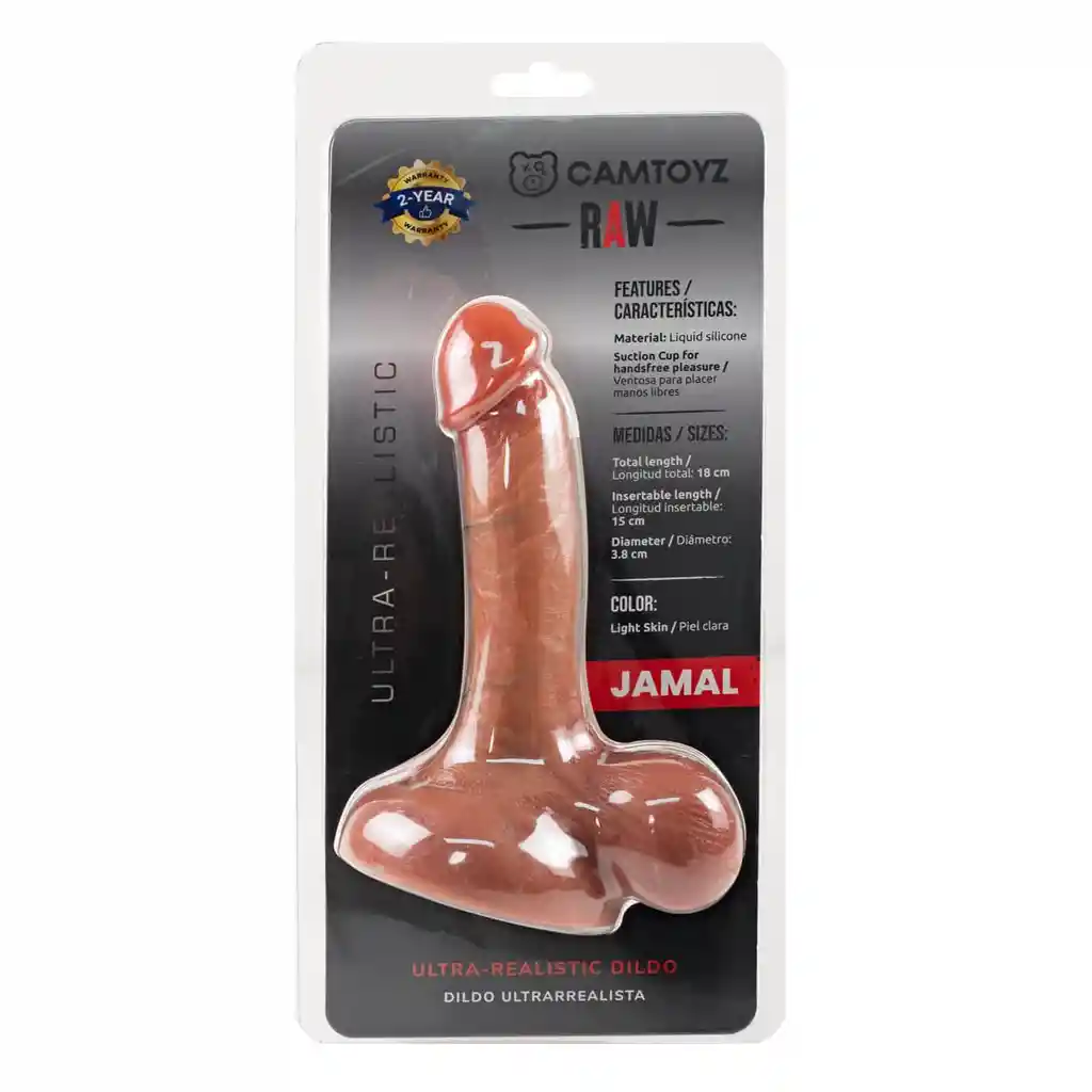 Dildo Ultra Realista Jamal Camtoyz