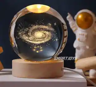 Lámpara Esfera De Cristal