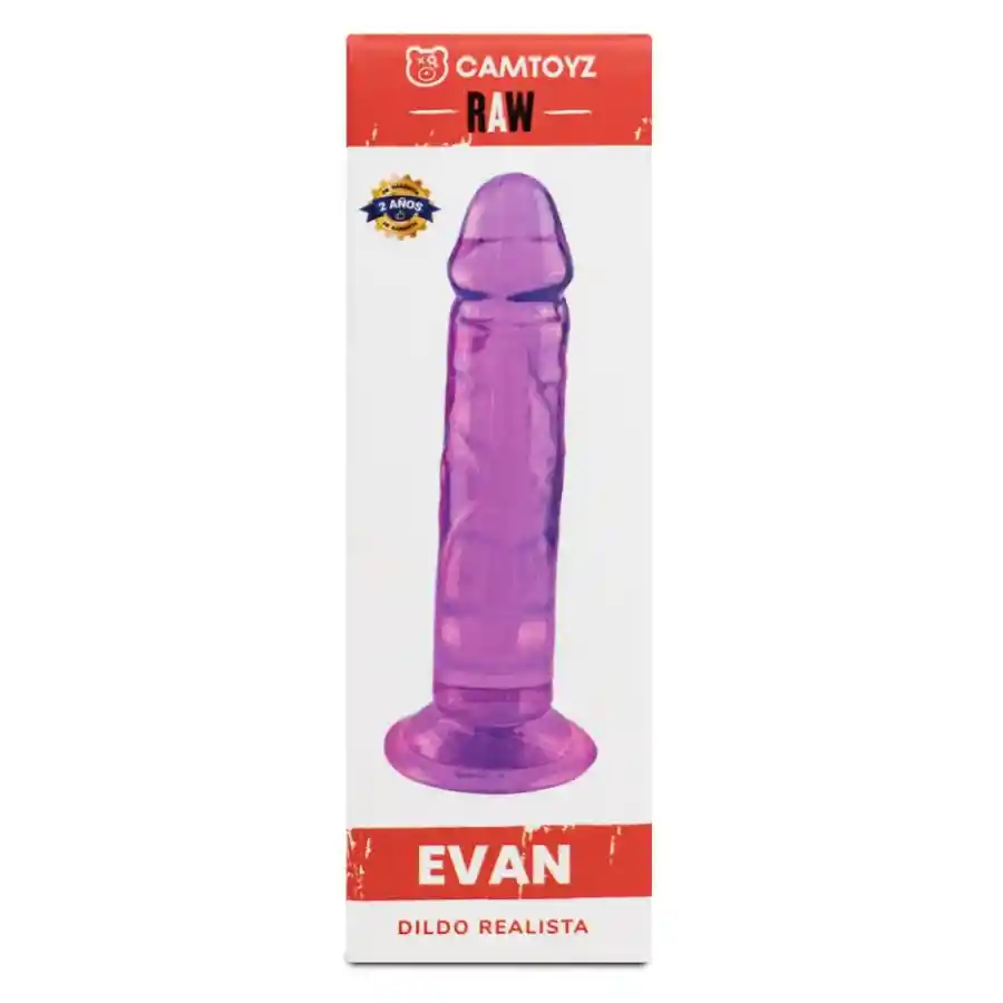 Dildo Realista Evan Morado Camtoyz