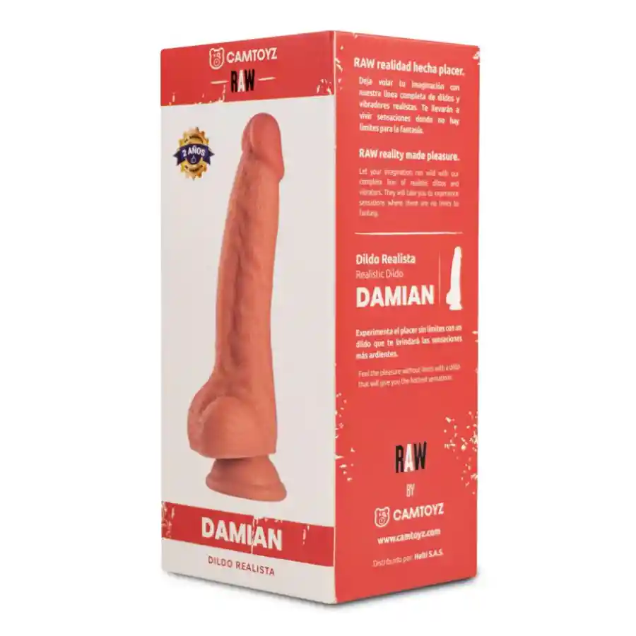 Dildo Realista Damian Camtoyz