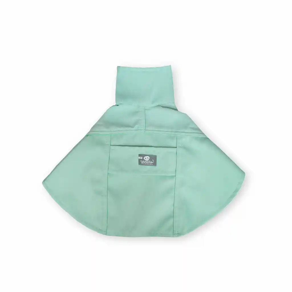 Capa Imp L Verde Menta Cuello Alto