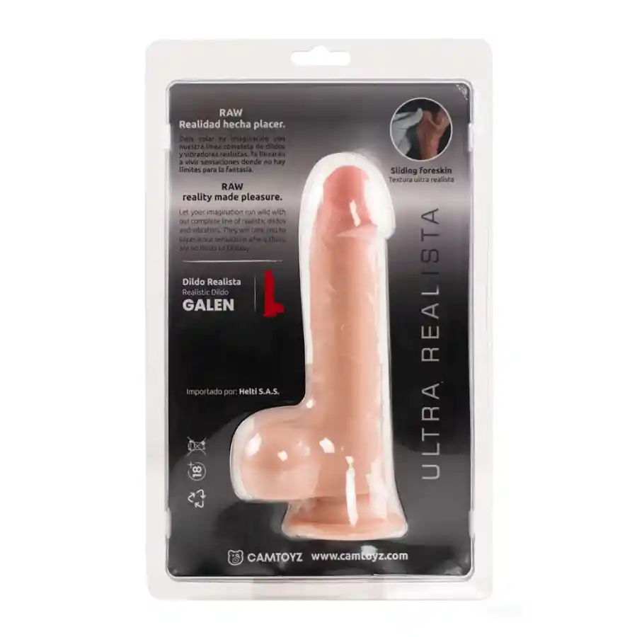 Dildo Ultra Realista Galen Piel Camtoyz