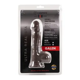 Dildo Ultra Realista Galen Café Camtoyz