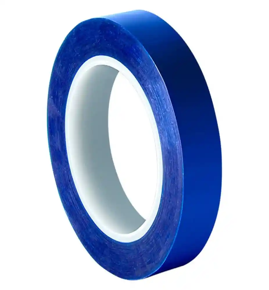 Cinta Azul 12mm X 100m Para Empalme