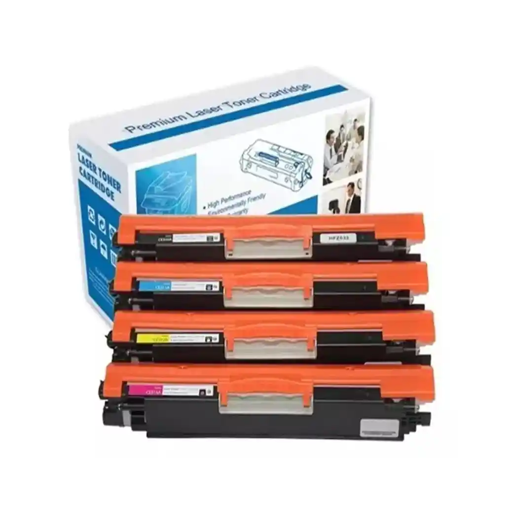 Kit4 Toner Alternativo 126a 310a 311a 312a Cp1025nw Cp1025