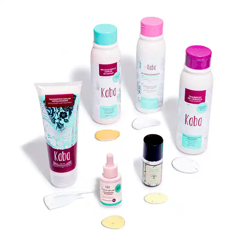 Kit Crecimiento Intensivo Kaba + Aceite Para Puntas La Receta