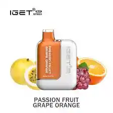 Iget Bateria + Pod 20.000 Pufs, Passion Fruit Grape Orange 5%