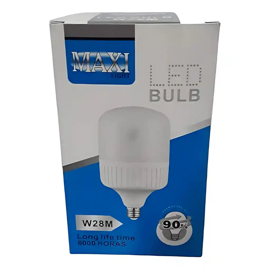 Bombillo Led 28w E27 110v Marca Maxi Light