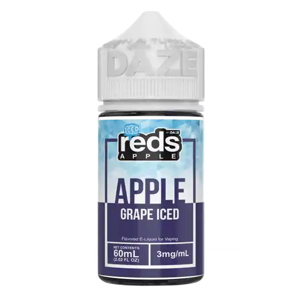 Daze Reds Apple Sub-ohm Grape Ice 3mg 60ml