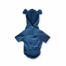 Hoodie Xs Orejas Gimnastic Perchado Azul Oscuro