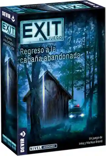 Juego De Mesa Exit Regreso A La Cabaña Abandonada Adultos