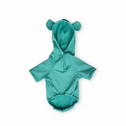 Hoodie Xs Orejas Gimnastic Perchado Verde Medio