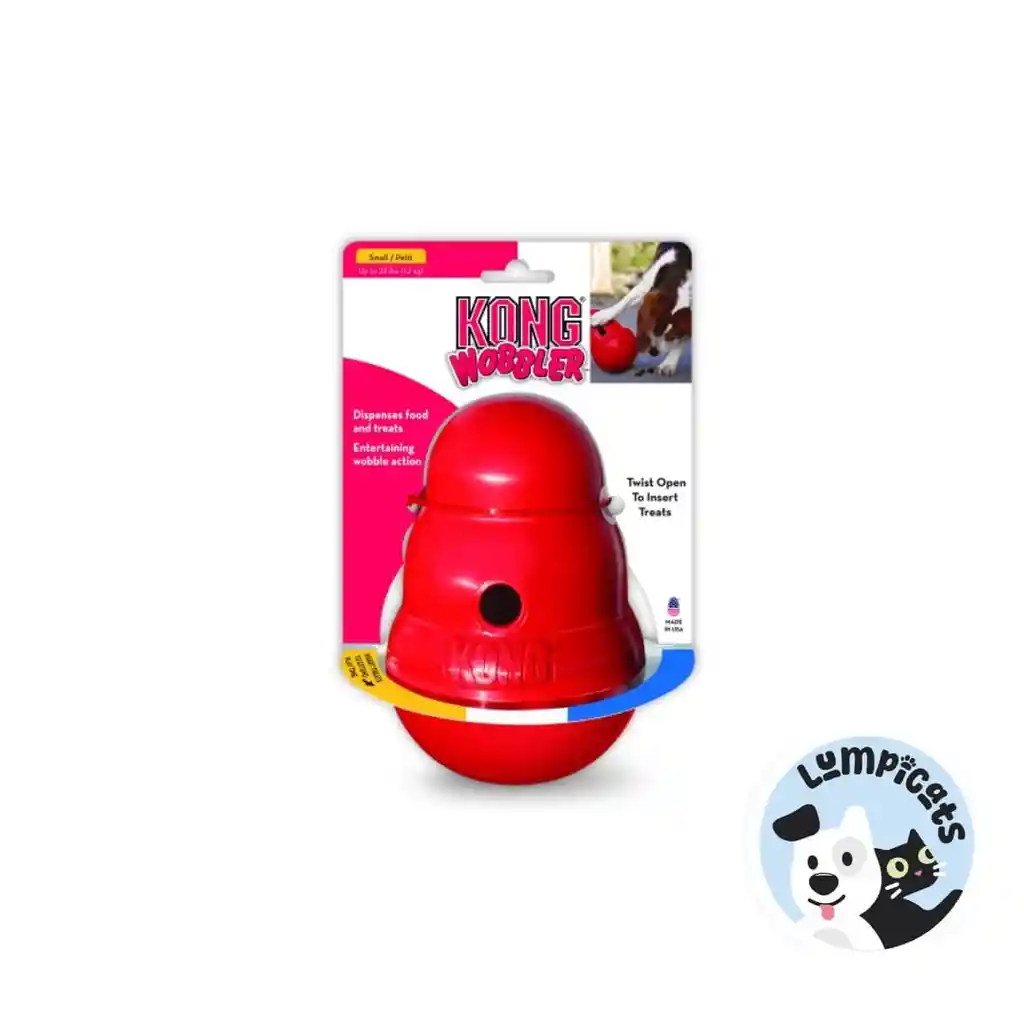 Kong Perro Caucho Wobbler Small-medium