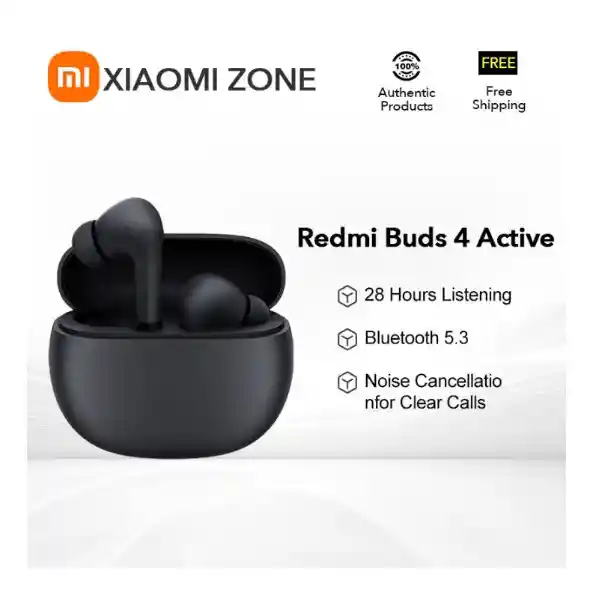 Auriculares Xiaomi Buds 4 Active: Sonido Nítido Y Comodidad Para Todo El Día