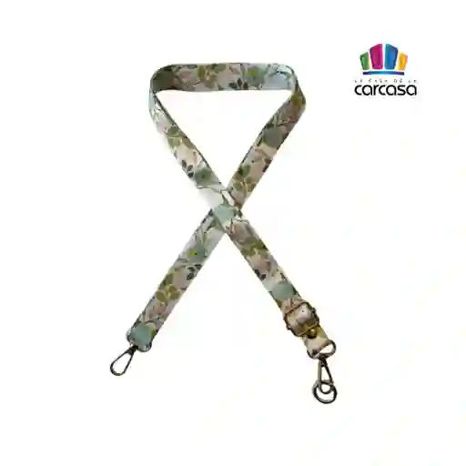 Colgante Strap Fashion Floral Pastel