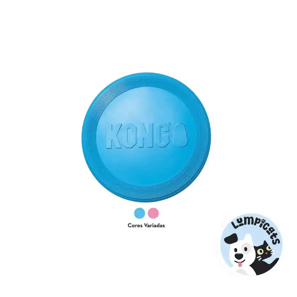 Kong Perro Caucho Puppy Frisbee Small