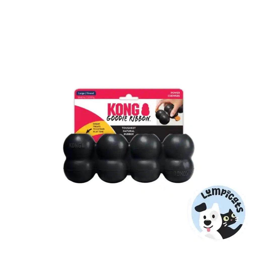 Kong Perro Caucho Extreme Ribbon Large