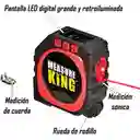 Cinta Metrica Digital Metro 3 En 1 Laser Pantalla Lcd X 3mts