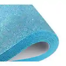 Medio Pliego Fomay Escarchado Azul Claro 1/2