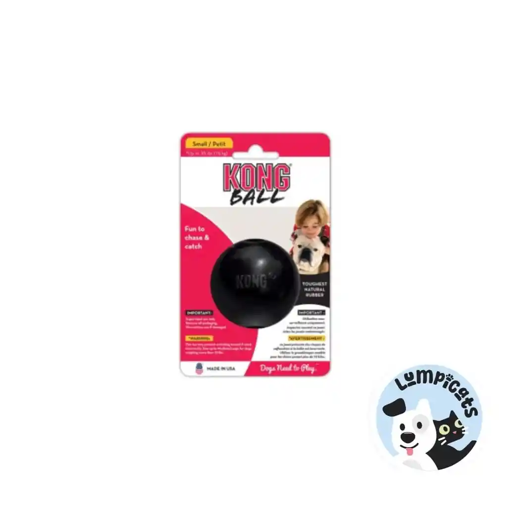 Kong Perro Caucho Extreme Pelota Small