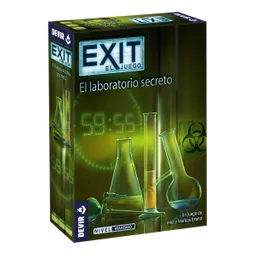 Juego De Mesa Exit El Laboratorio Secreto Para Niños Adultos