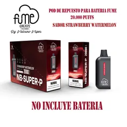 Fume Nb-super-p Pod 20.000 Puffs Strawberry Watermelon