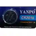 Pila O Bateria Cr2016 X5 Unidades