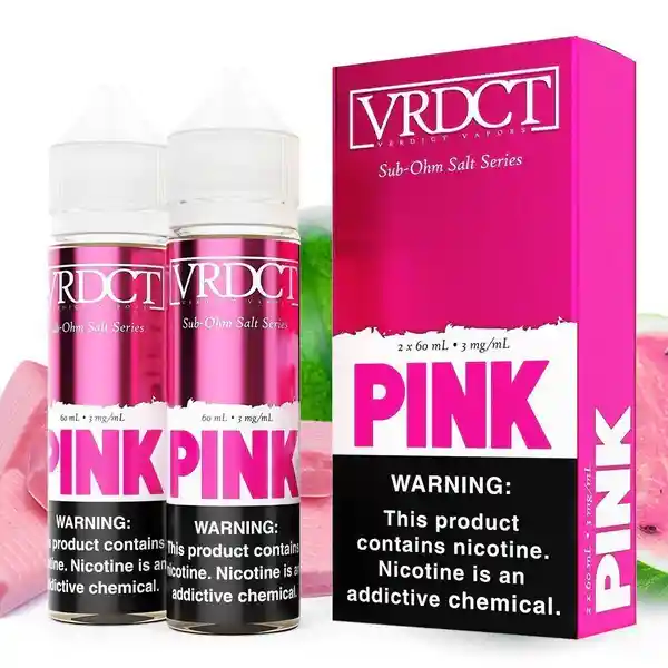 Verdict Sub-ohm Pink 0mg 60ml