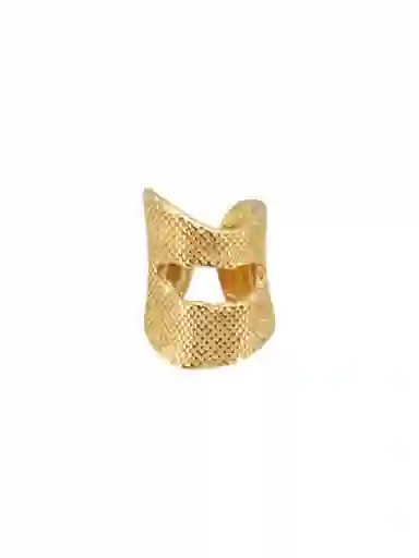 Earcuff Dorado Ancho